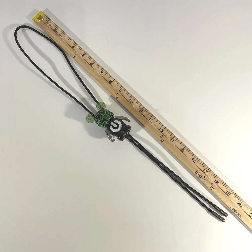 Bolo Tie Custom Disney Mickey Power Up Circuit Board Prom IT Dept Fun Unique